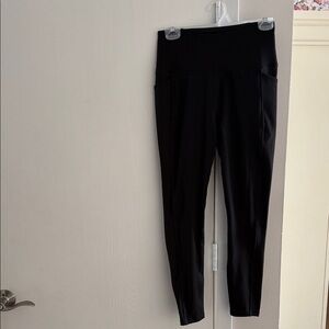 Spyder active Black High-Waist Leggings with Side Pockets